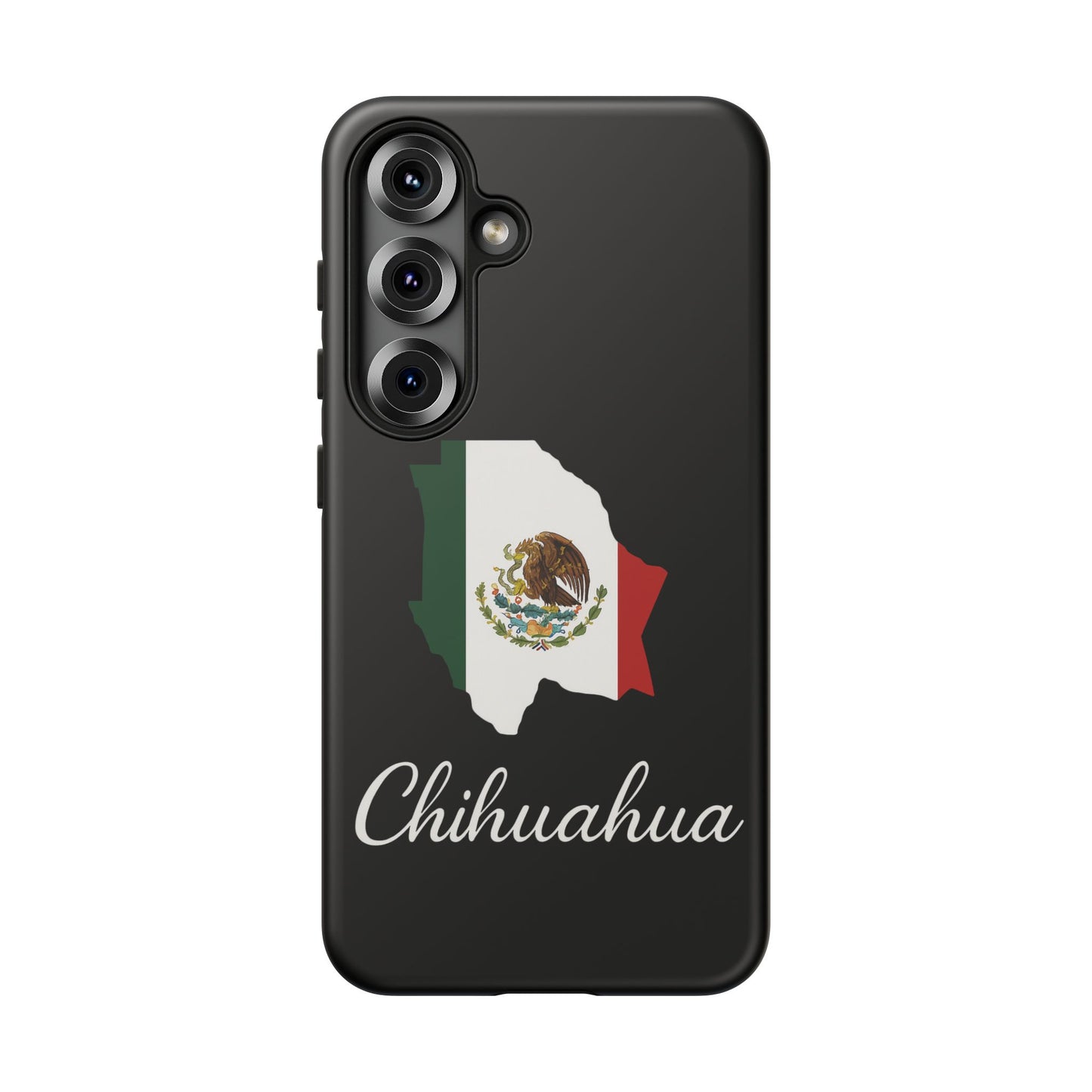 Chihuahua Mexico Flag Map Phone Case | Mexican American Pride Tough Case for iPhone & Samsung