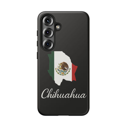 Chihuahua Mexico Flag Map Phone Case | Mexican American Pride Tough Case for iPhone & Samsung