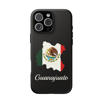 Guanajuato Mexico Flag Map Phone Case | Mexican American Pride Tough Case for iPhone & Samsung