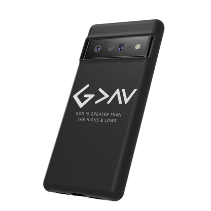 God Is Greater Than The Highs & Lows G>∧∨ Christian Phone Case