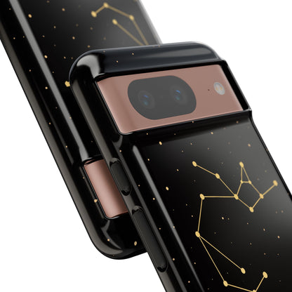 Sagittarius Zodiac Constellation Phone Case – Luxe Gold Celestial Cover