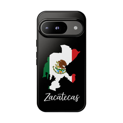Zacatecas Mexico Flag Map Phone Case | Mexican American Pride Tough Case for iPhone & Samsung