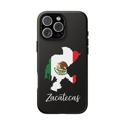 Zacatecas Mexico Flag Map Phone Case | Mexican American Pride Tough Case for iPhone & Samsung