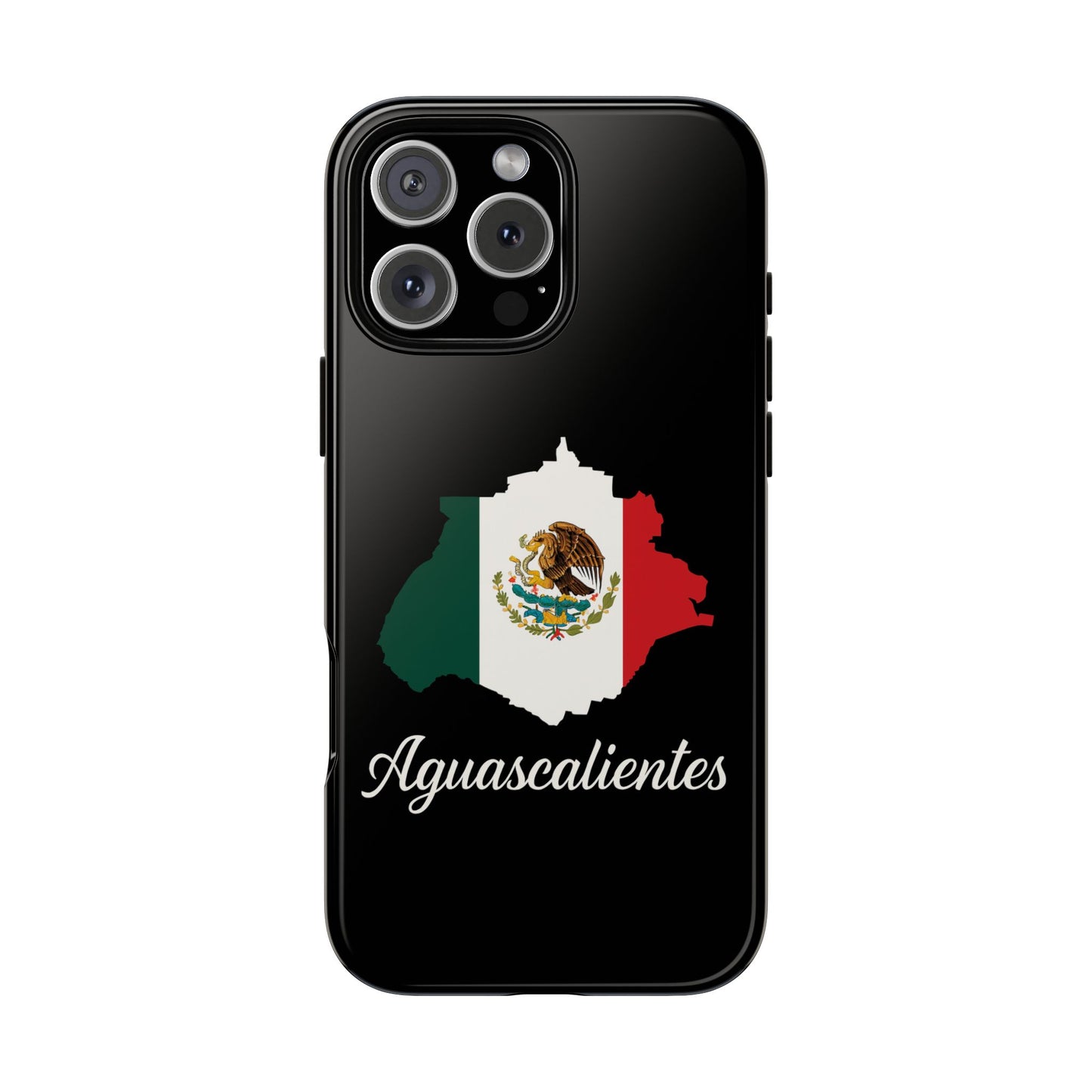 Aguascalientes Mexico Flag Map Phone Case | Mexican American Pride Tough Case for iPhone & Samsung