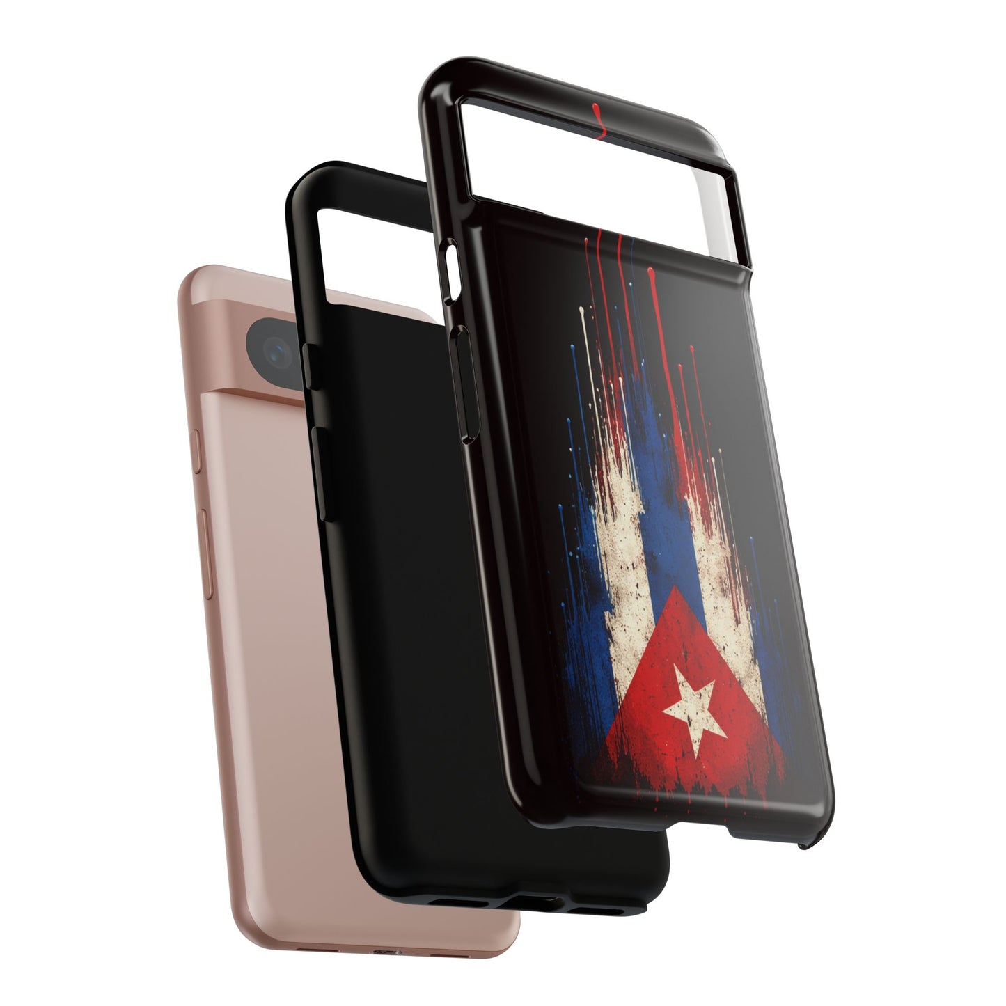 Cuban Flag Phone Case | Cuba Flag Tough Case | Patriotic Cuban Pride iPhone Samsung Protective Cover