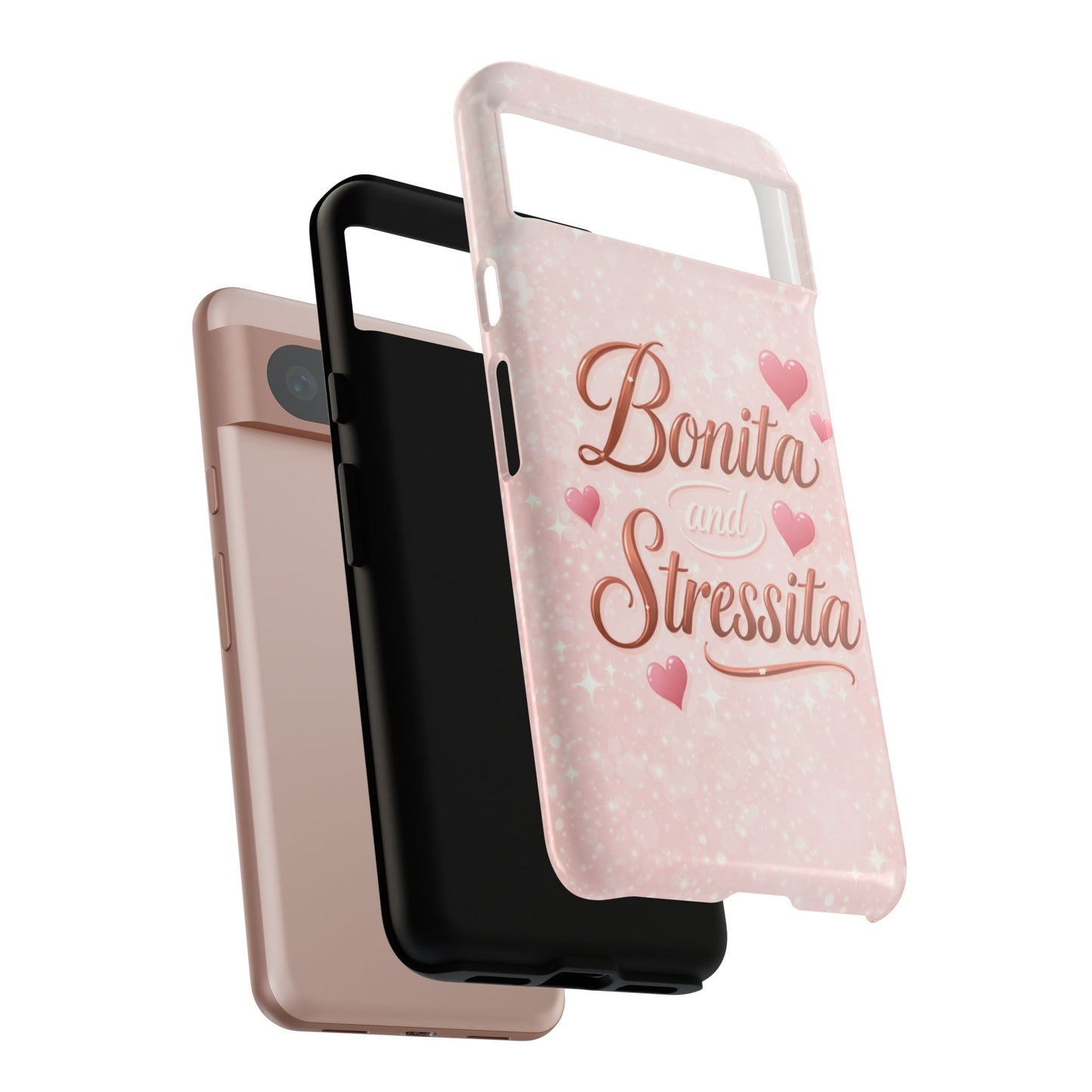Bonita Stressita Phone Case Cute Latina Aesthetic Pink Coquette Case