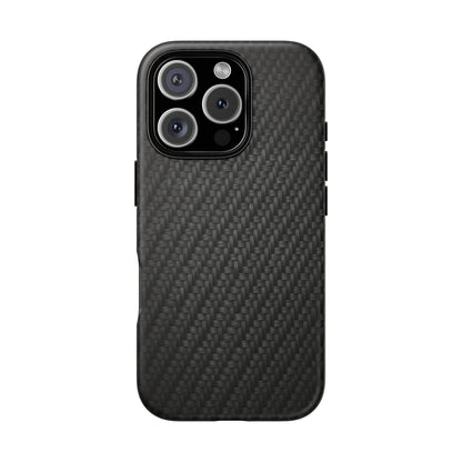 Carbon Fiber Inspired Phone Case – Rugged Slim Protective Tech Case for iPhone & Samsung