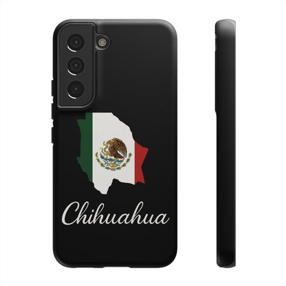 Chihuahua Mexico Flag Map Phone Case | Mexican American Pride Tough Case for iPhone & Samsung