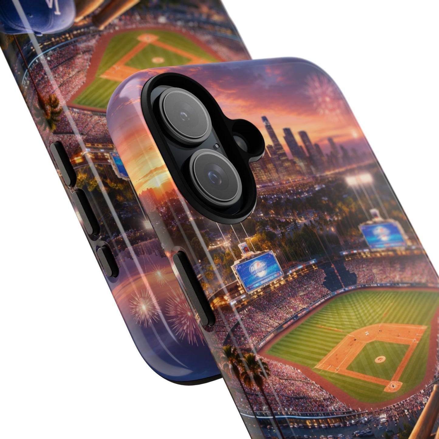 Baseball Sunset Stadium Phone Case LA Game Day Sports Aesthetic Case