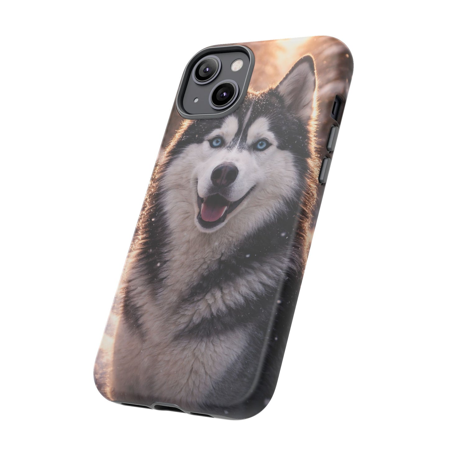 Siberian Husky Tough Phone Case | Blue Eyes Dog Cover Protective iPhone Case