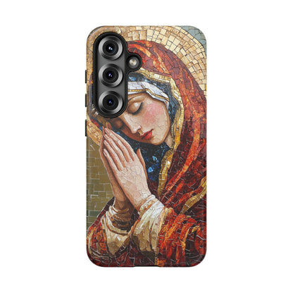 Virgin Mary Phone Case, Catholic Phone Case, Christian Aesthetic Case, Religious iPhone Case, Saint Art Case, Faith Gift