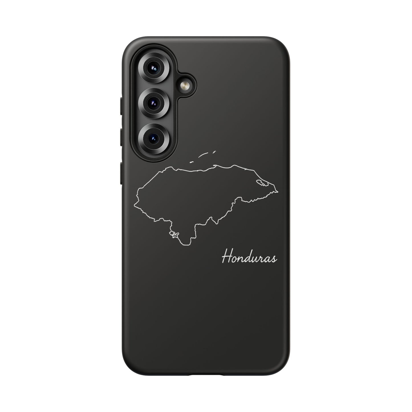 Honduras Outline Phone Case – Minimal Country Map Tough Case (iPhone, Samsung, Pixel)