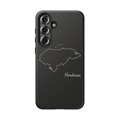 Honduras Outline Phone Case – Minimal Country Map Tough Case (iPhone, Samsung, Pixel)