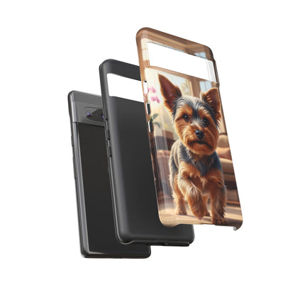 Yorkshire Terrier Phone Case – Cute Yorkie Puppy Tough Case (iPhone, Samsung, Pixel)