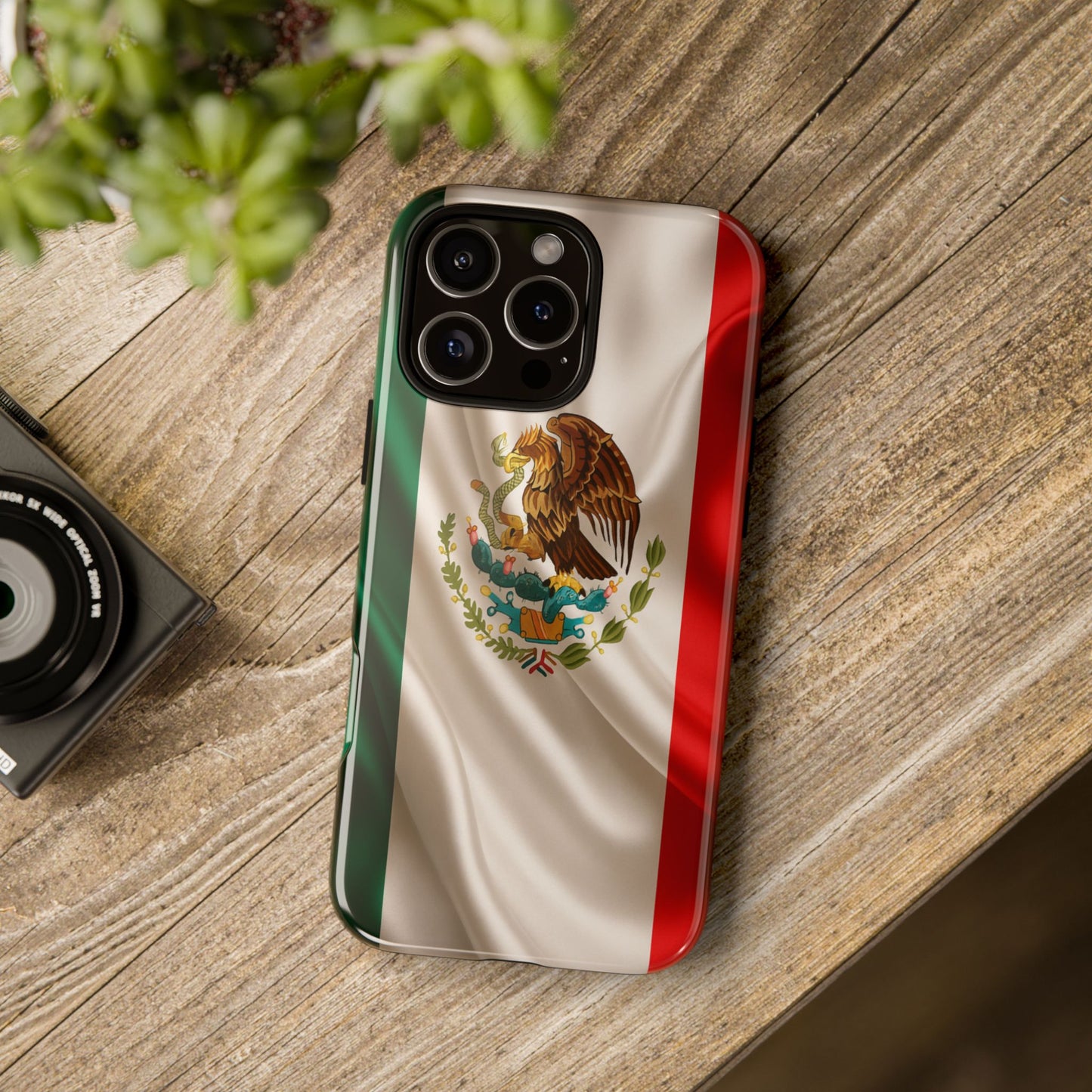 Mexico Flag Phone Case | Mexican Pride iPhone & Samsung Case | Tricolor Aesthetic Tough Protective Cover