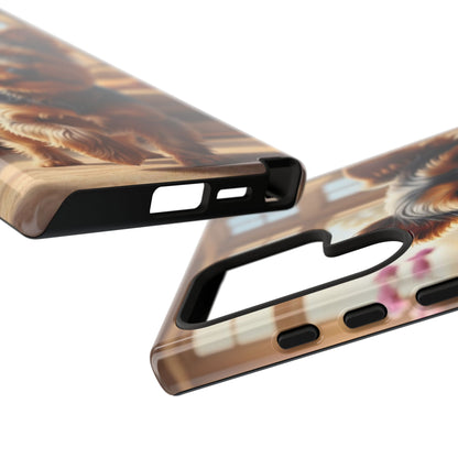 Yorkshire Terrier Phone Case – Cute Yorkie Puppy Tough Case (iPhone, Samsung, Pixel)