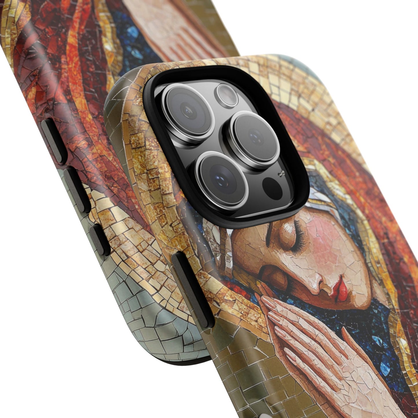 Virgin Mary Phone Case, Catholic Phone Case, Christian Aesthetic Case, Religious iPhone Case, Saint Art Case, Faith Gift