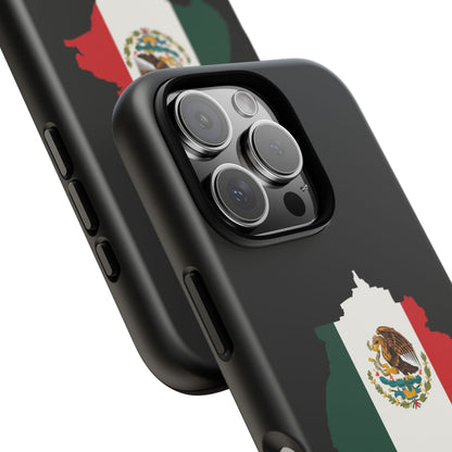 Aguascalientes Mexico Flag Map Phone Case | Mexican American Pride Tough Case for iPhone & Samsung