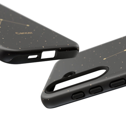 Cancer Zodiac Constellation Phone Case – Luxe Gold Celestial Cover