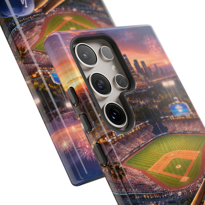 Baseball Sunset Stadium Phone Case LA Game Day Sports Aesthetic Case