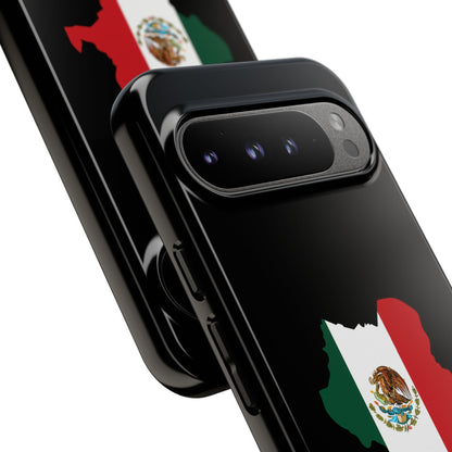 Durango Mexico Flag Map Phone Case | Mexican American Pride Tough Case for iPhone & Samsung