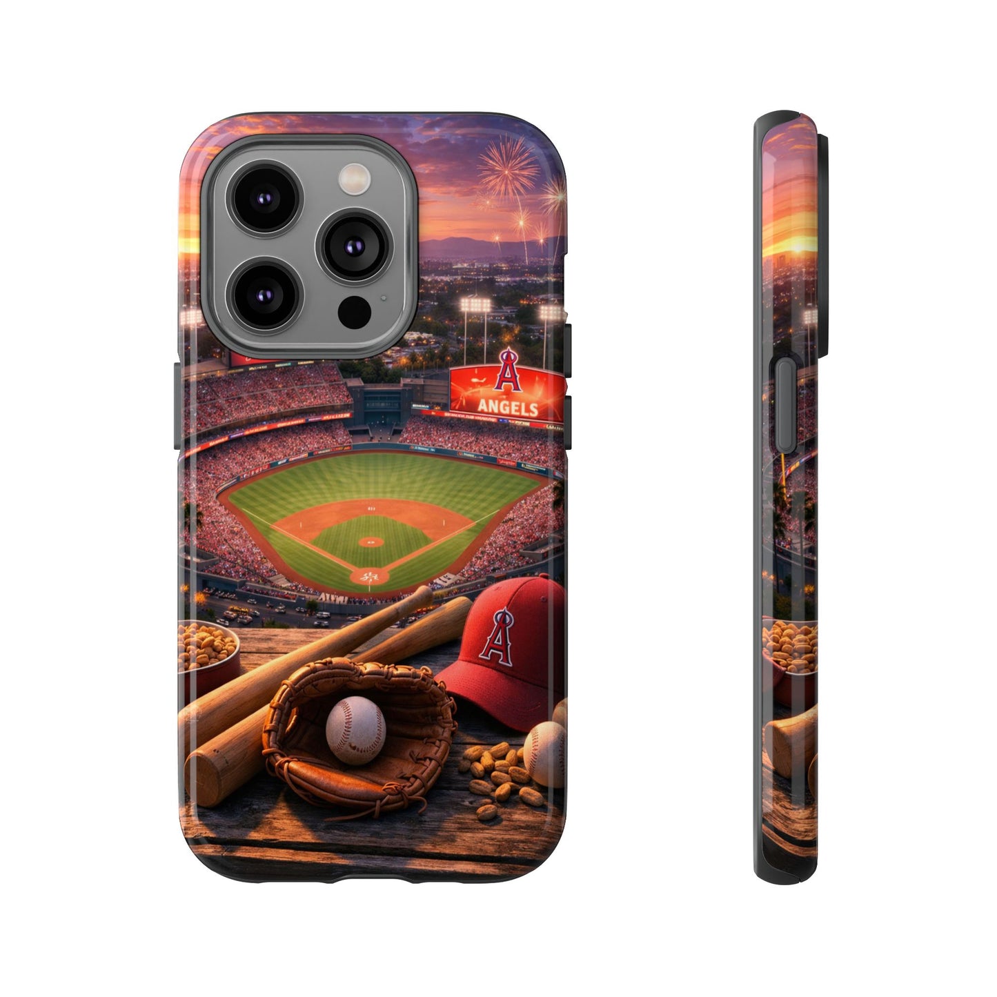 Baseball Stadium Phone Case Sports Fan Ballpark Game Day Tough Case