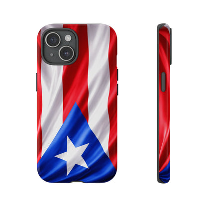 Puerto Rico Flag Phone Case | Boricua Pride Tough Case | Puerto Rican Flag Protective Cover for iPhone & Samsung