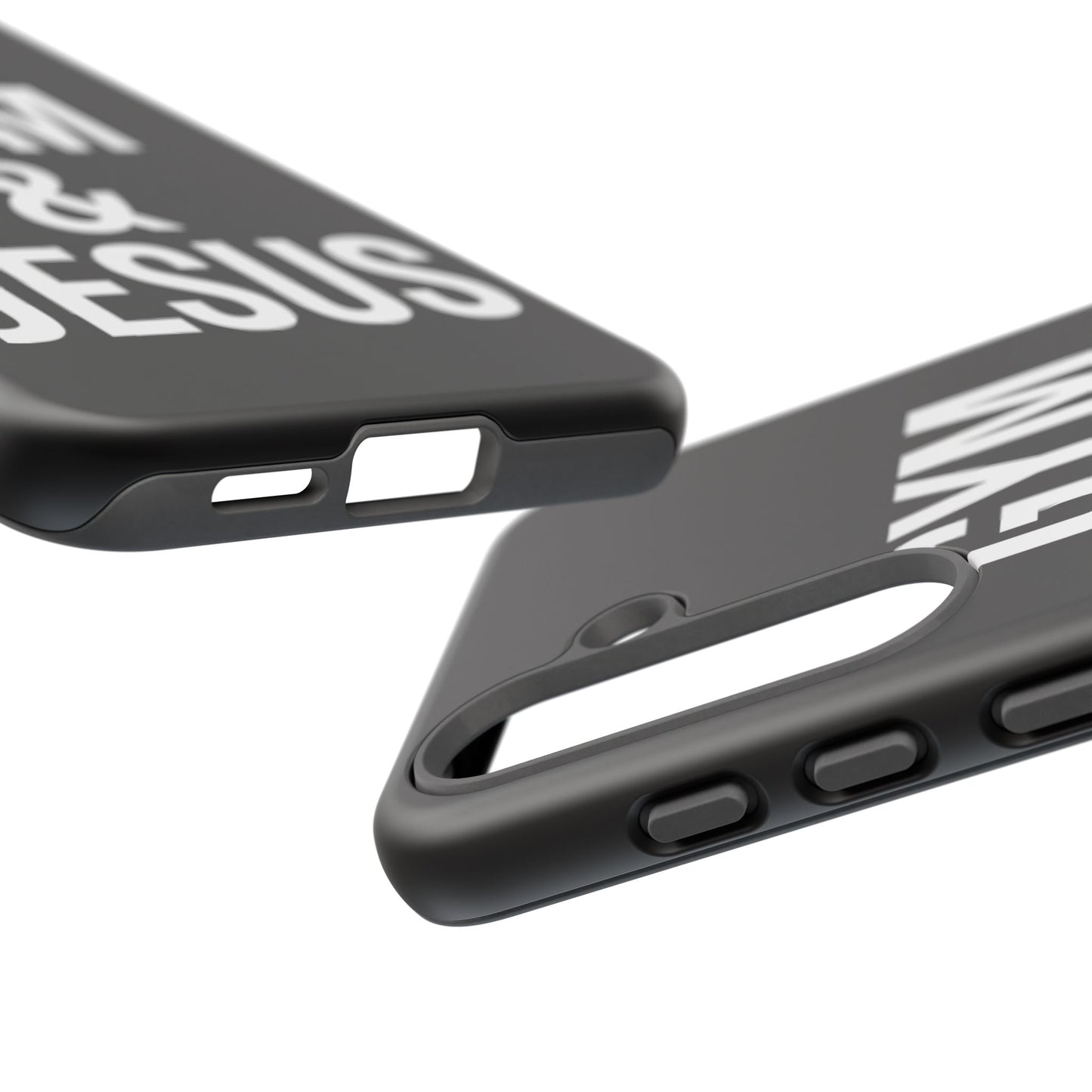 Gym & Jesus Phone Case Christian Faith Workout Gym Motivation Case