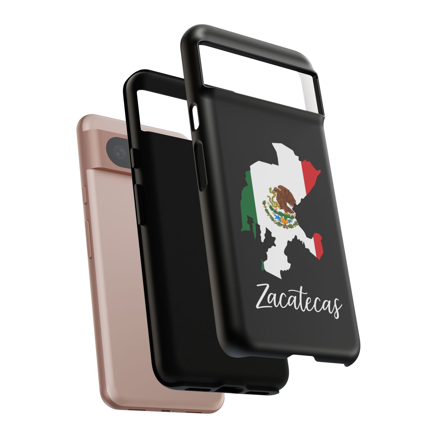 Zacatecas Mexico Flag Map Phone Case | Mexican American Pride Tough Case for iPhone & Samsung