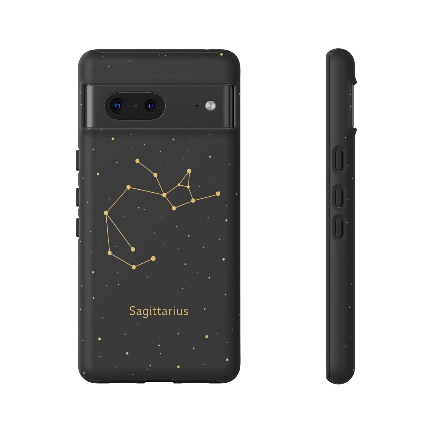 Sagittarius Zodiac Constellation Phone Case – Luxe Gold Celestial Cover