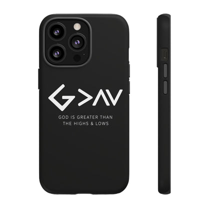 God Is Greater Than The Highs & Lows G>∧∨ Christian Phone Case