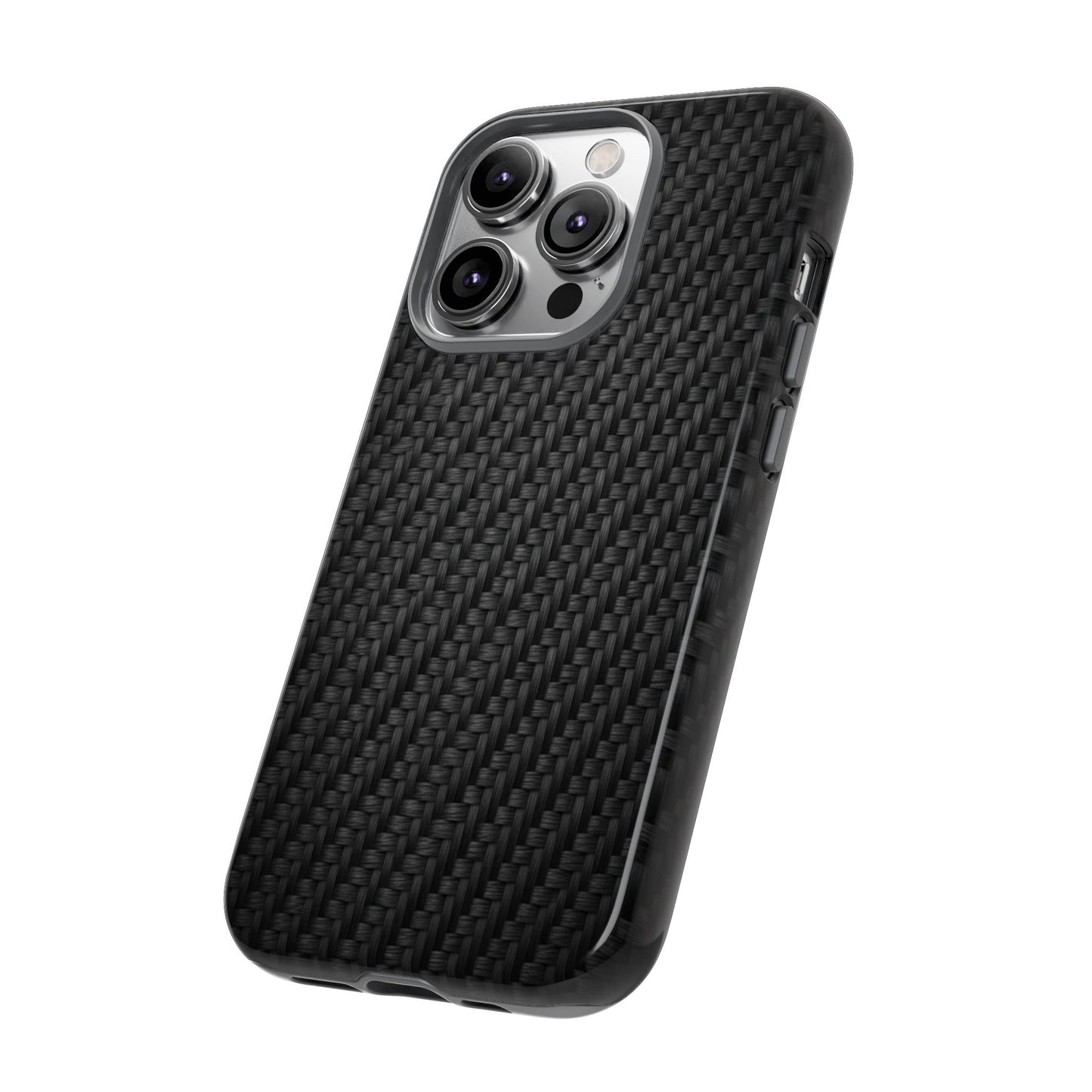 Carbon Fiber Inspired Phone Case – Rugged Slim Protective Tech Case for iPhone & Samsung