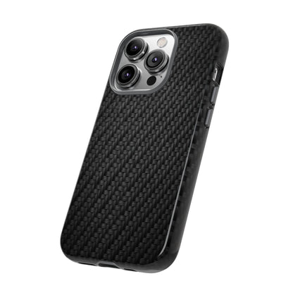Carbon Fiber Inspired Phone Case – Rugged Slim Protective Tech Case for iPhone & Samsung