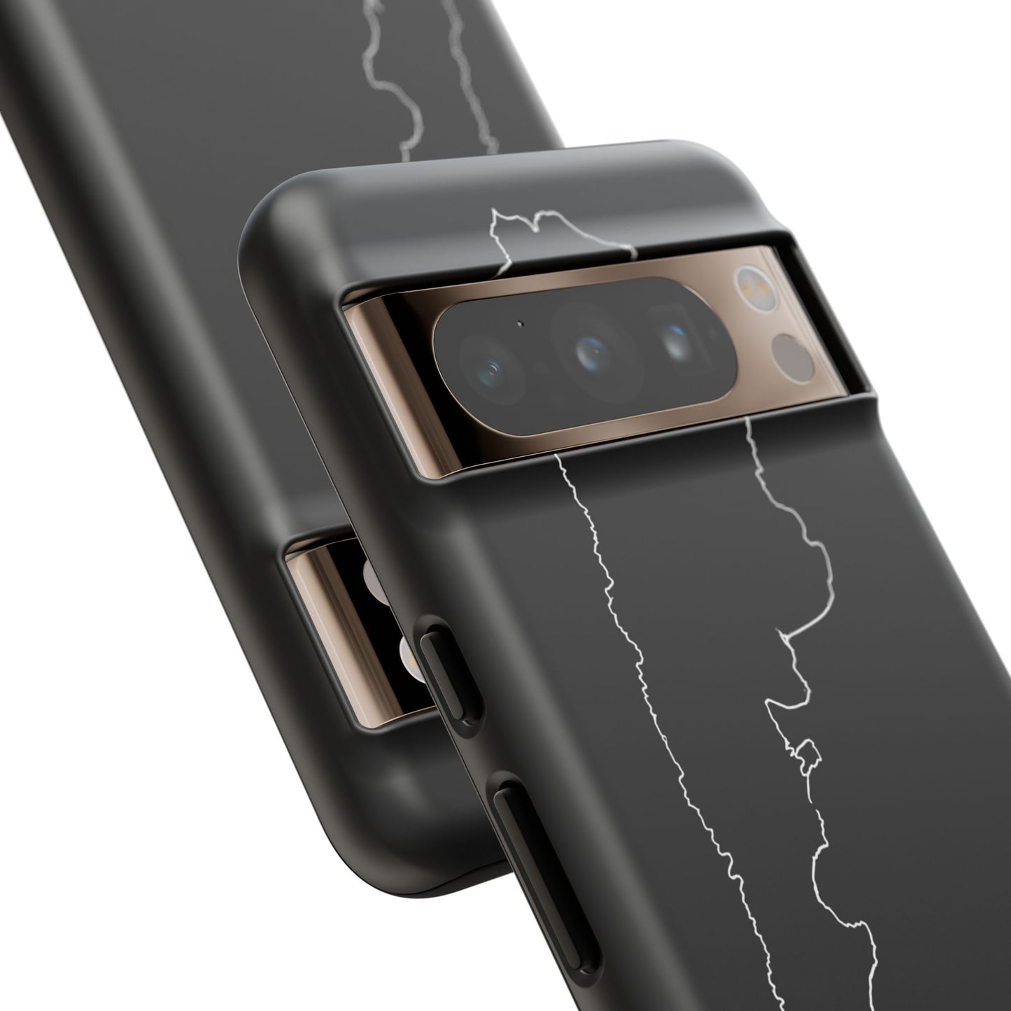 Argentina Outline Phone Case – Minimal Country Map Tough Case (iPhone, Samsung, Pixel)