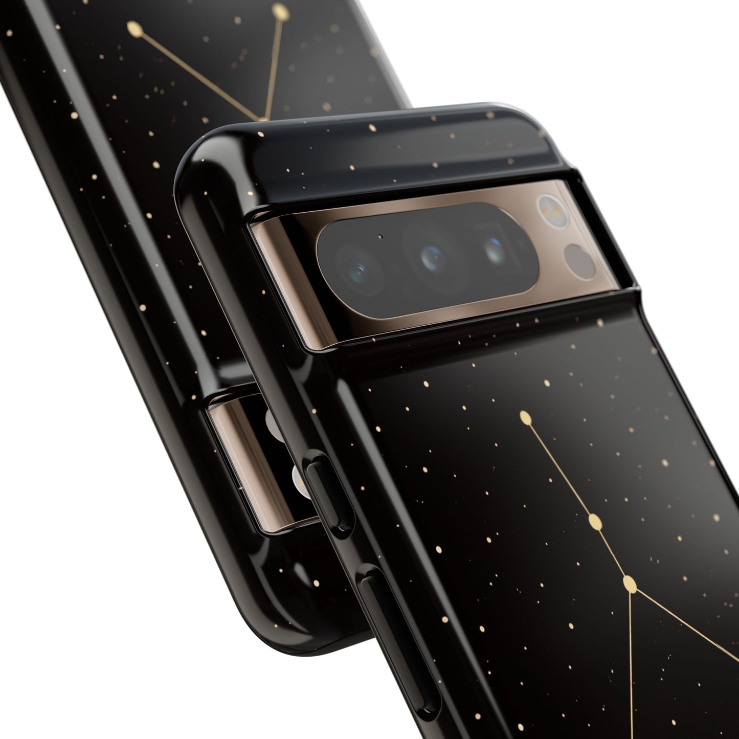 Cancer Zodiac Constellation Phone Case – Luxe Gold Celestial Cover
