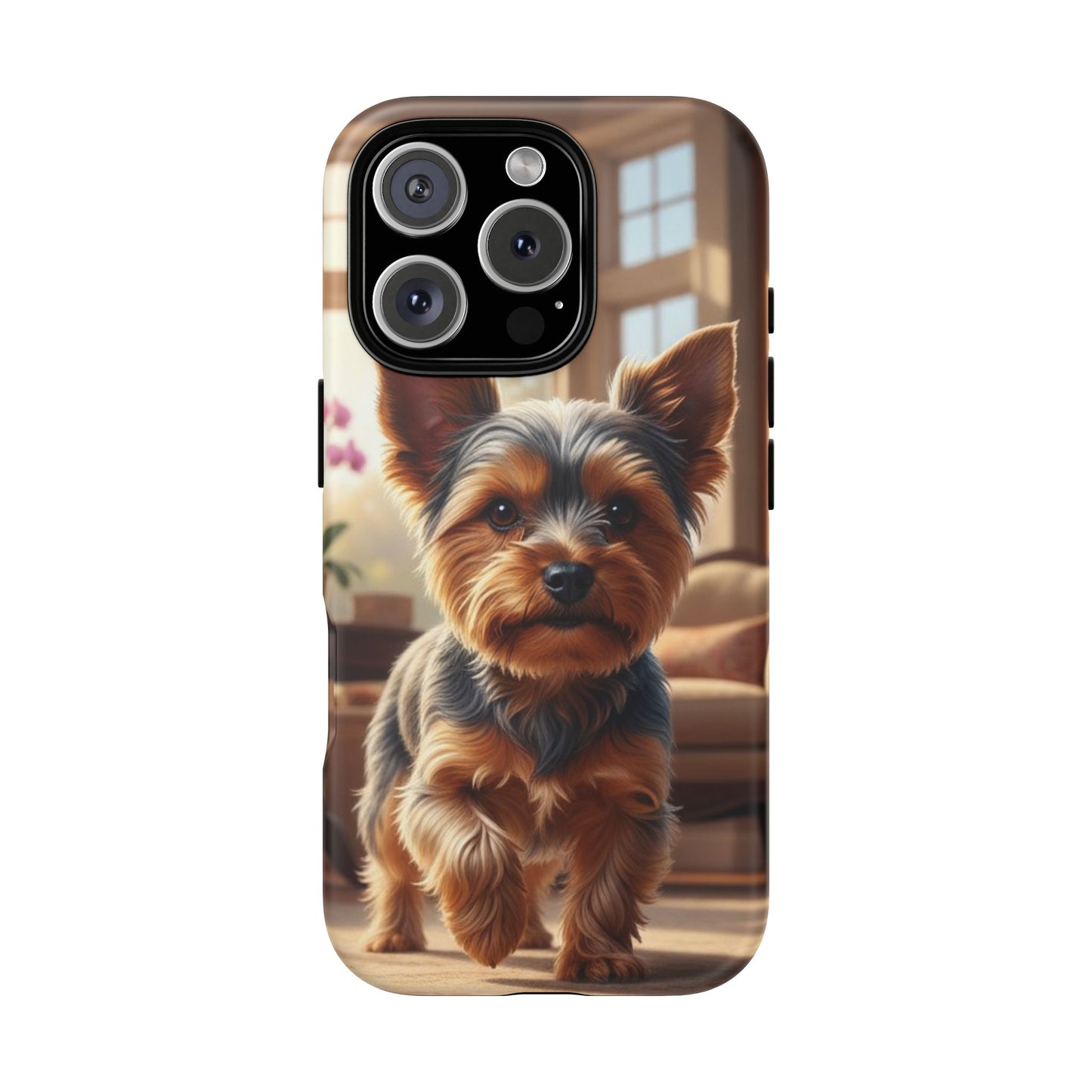 Yorkshire Terrier Phone Case – Cute Yorkie Puppy Tough Case (iPhone, Samsung, Pixel)