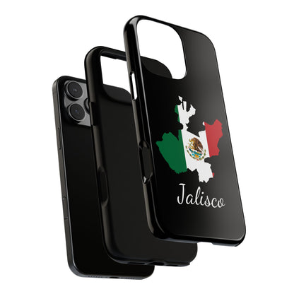 Jalisco Mexico Flag Map Phone Case | Mexican American Pride Tough Case for iPhone & Samsung