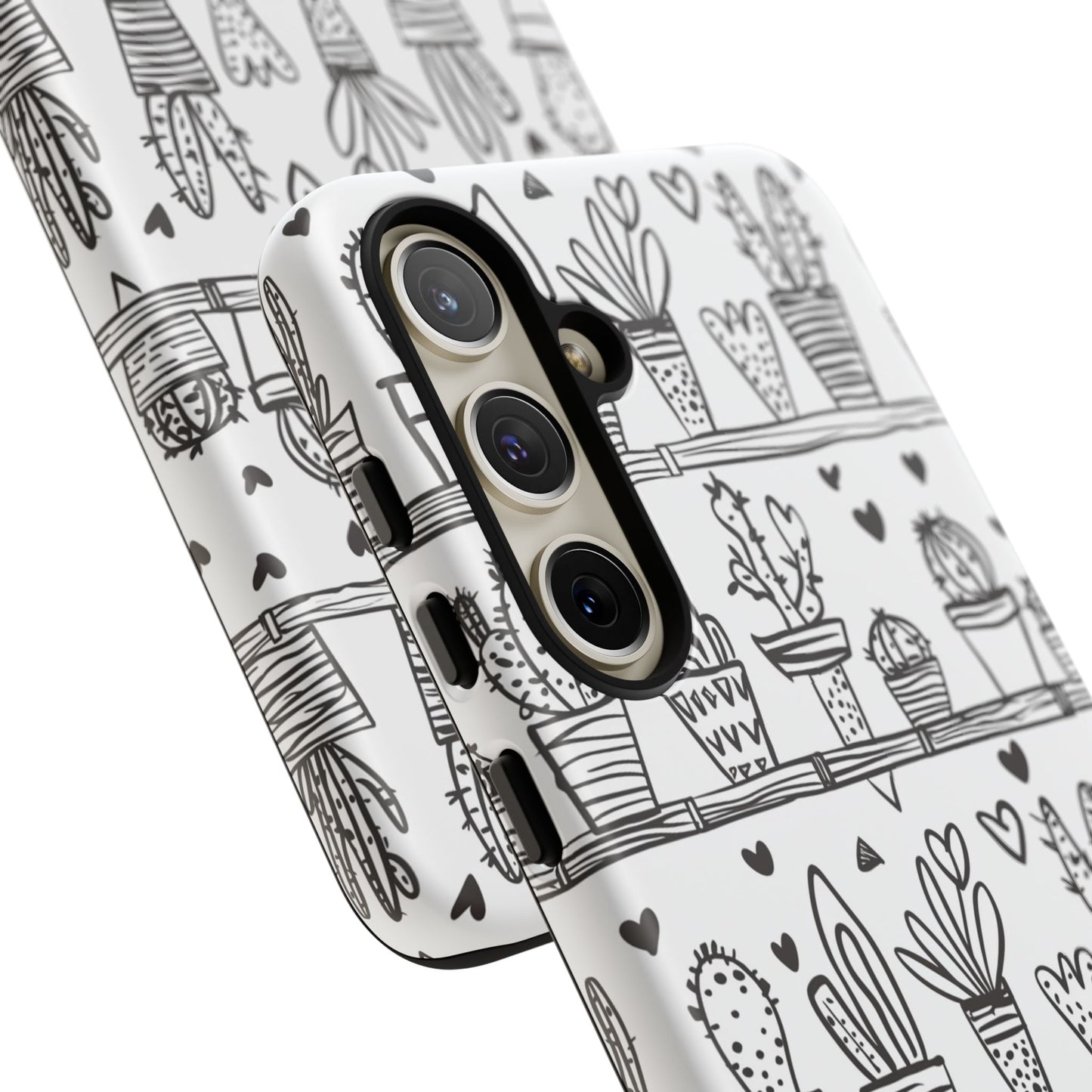 Cactus Succulent Phone Case Cute Plant Aesthetic iPhone Samsung Cover