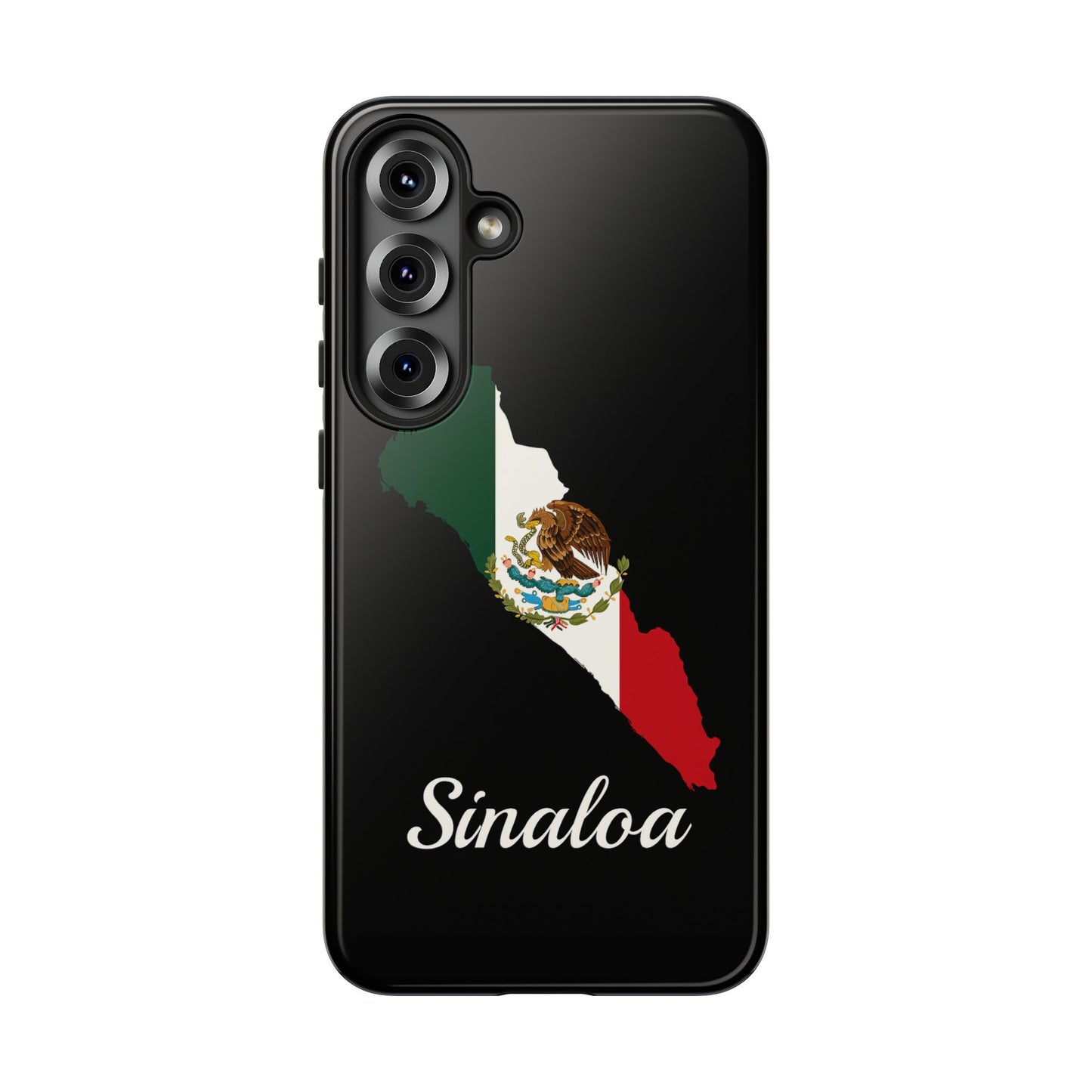 Sinaloa Mexico Flag Map Phone Case | Mexican American Pride Tough Case for iPhone & Samsung