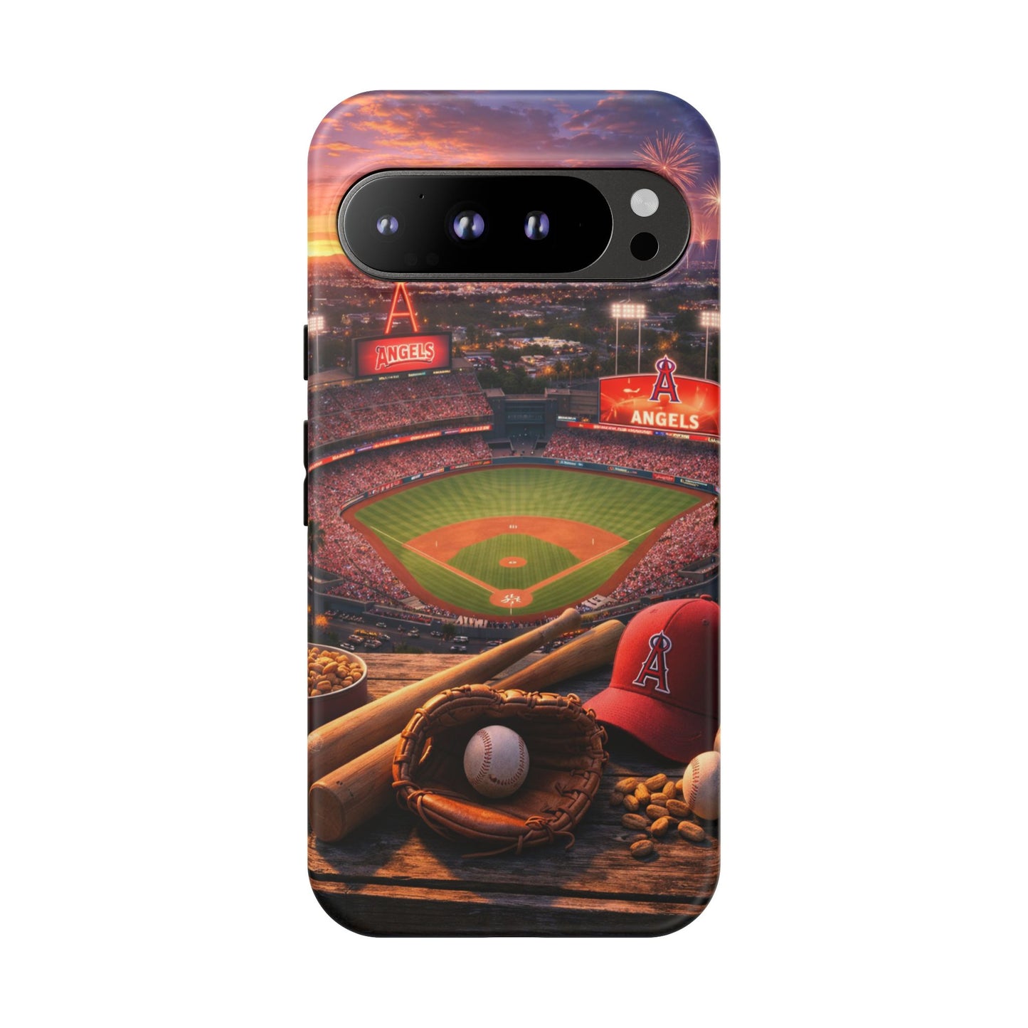 Baseball Stadium Phone Case Sports Fan Ballpark Game Day Tough Case