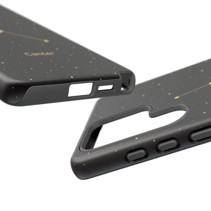 Cancer Zodiac Constellation Phone Case – Luxe Gold Celestial Cover