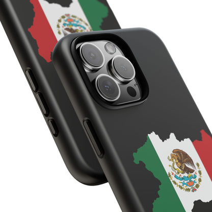 Michoacán Mexico Flag Map Phone Case | Mexican American Pride Tough Case for iPhone & Samsung