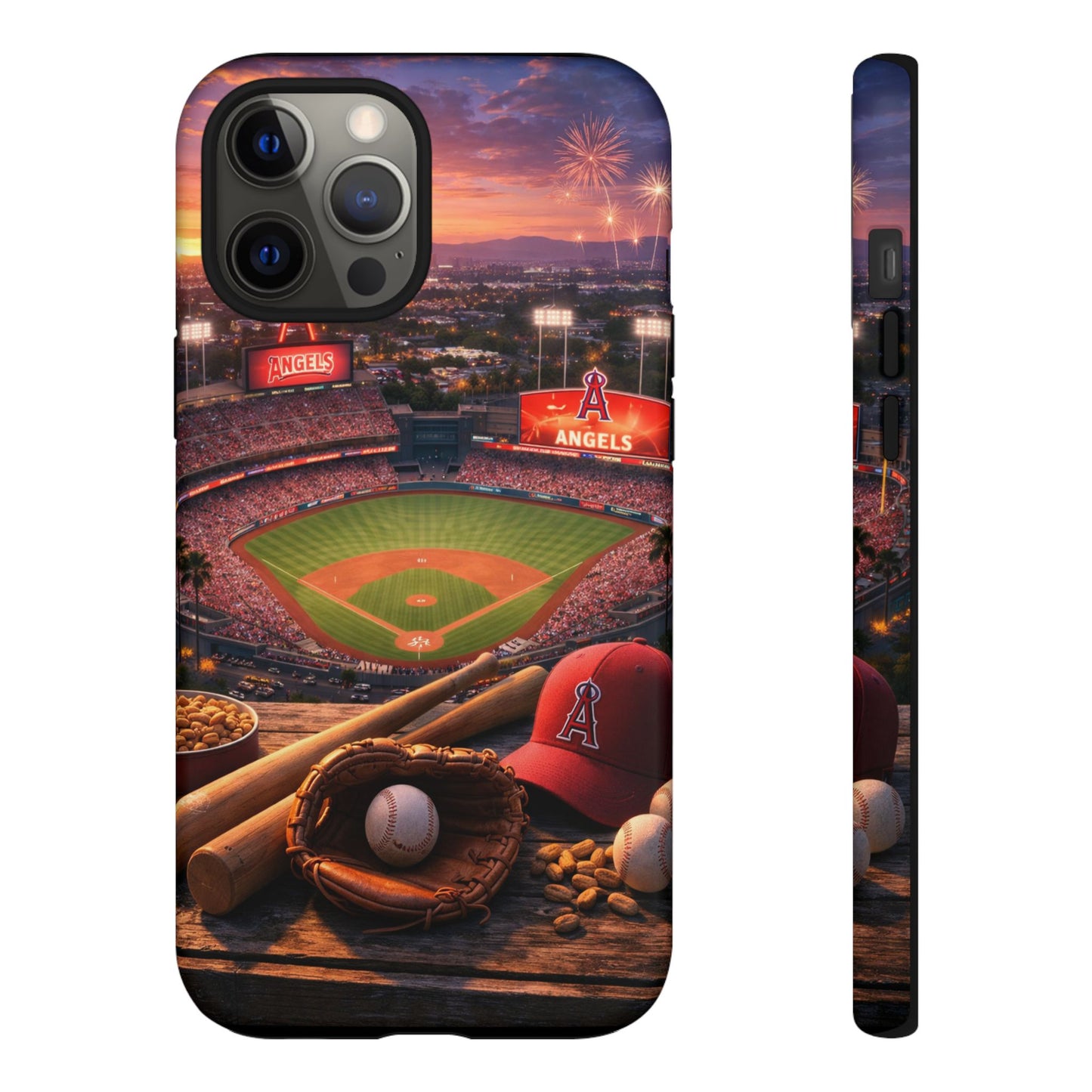 Baseball Stadium Phone Case Sports Fan Ballpark Game Day Tough Case