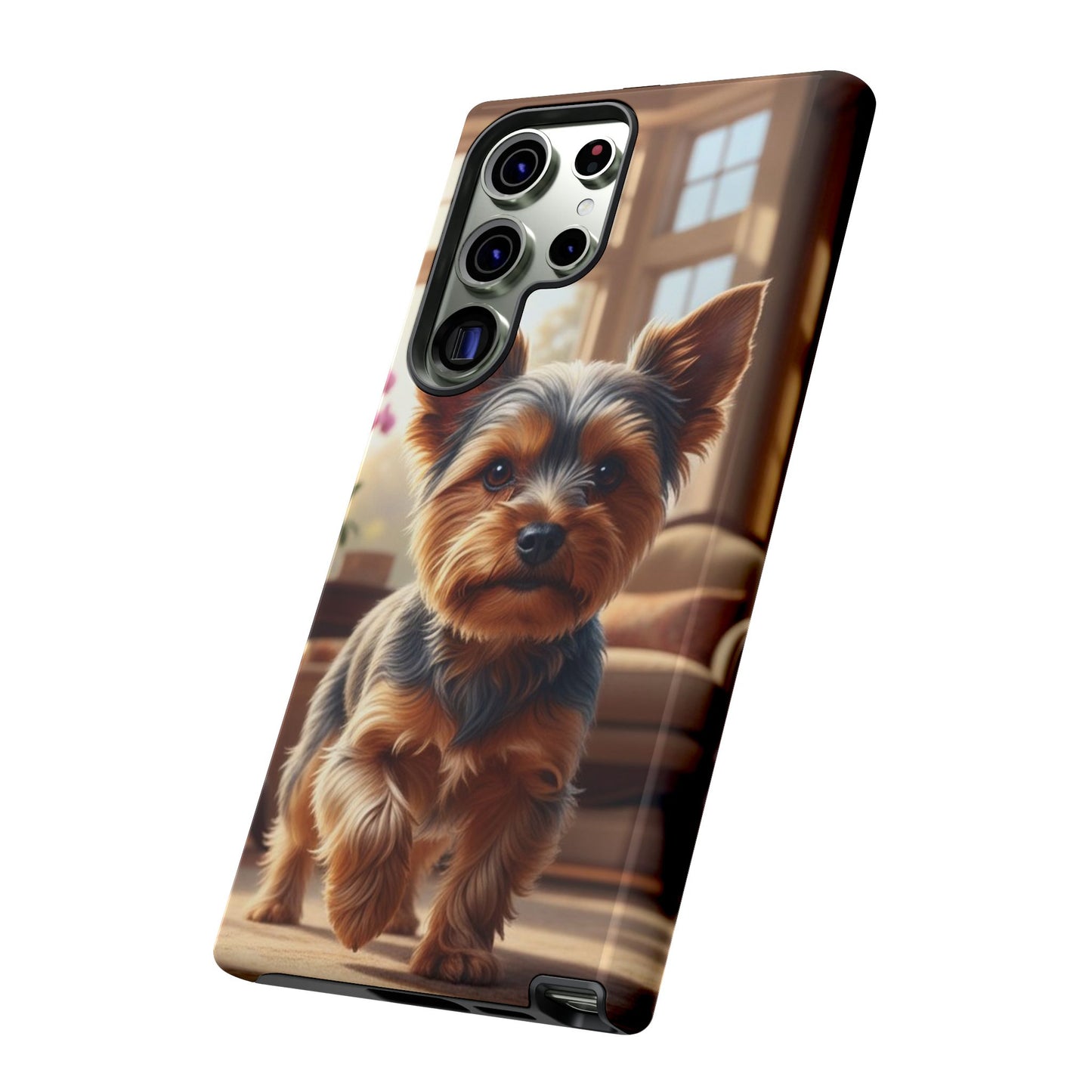 Yorkshire Terrier Phone Case – Cute Yorkie Puppy Tough Case (iPhone, Samsung, Pixel)