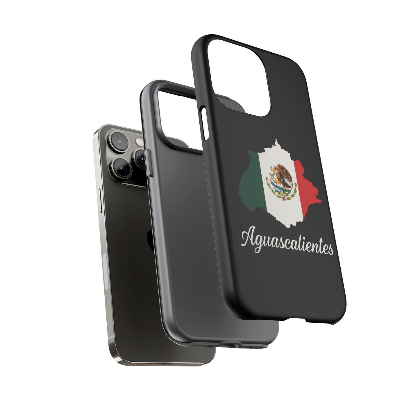 Aguascalientes Mexico Flag Map Phone Case | Mexican American Pride Tough Case for iPhone & Samsung