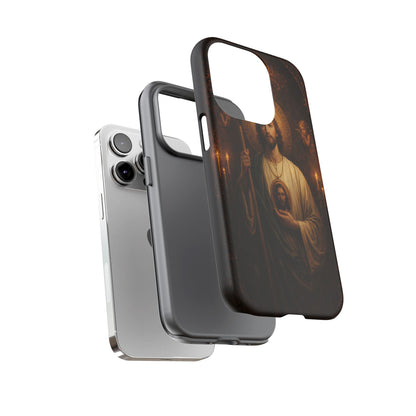 San Judas Phone Case Saint Jude Catholic Saint Religious Art Portrait Tough