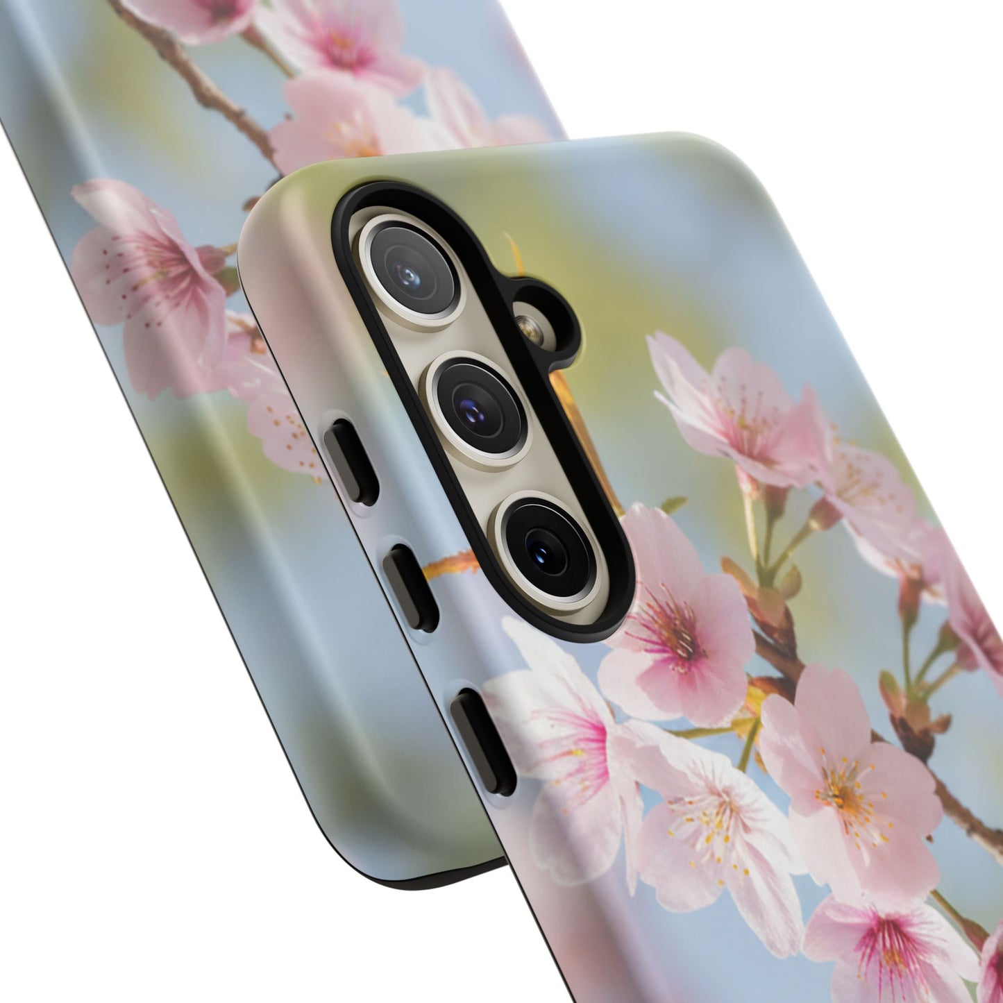 Cherry Blossom Phone Case – Pink Floral Tough Case (iPhone, Samsung Galaxy, Pixel)