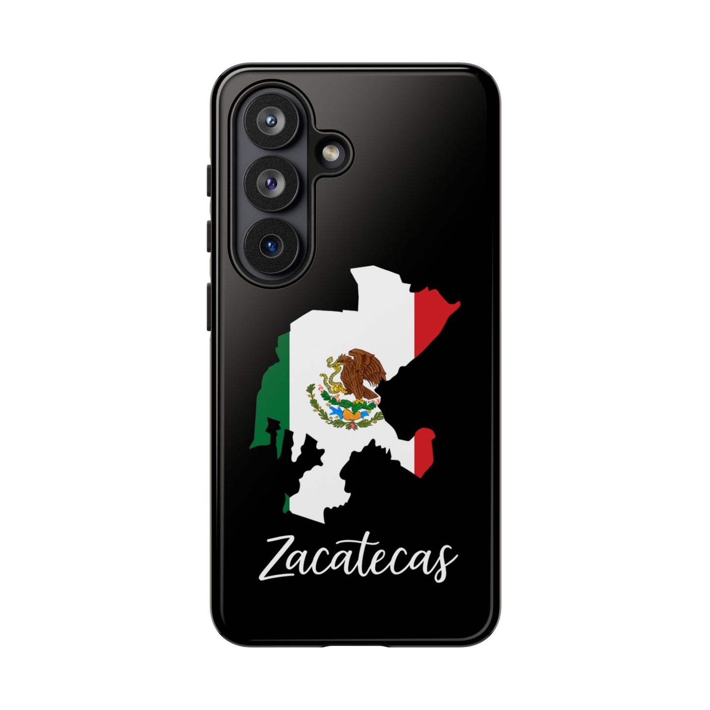 Zacatecas Mexico Flag Map Phone Case | Mexican American Pride Tough Case for iPhone & Samsung