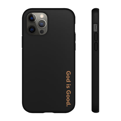 God Is Good Phone Case Minimal Aesthetic Christian Tough Cover