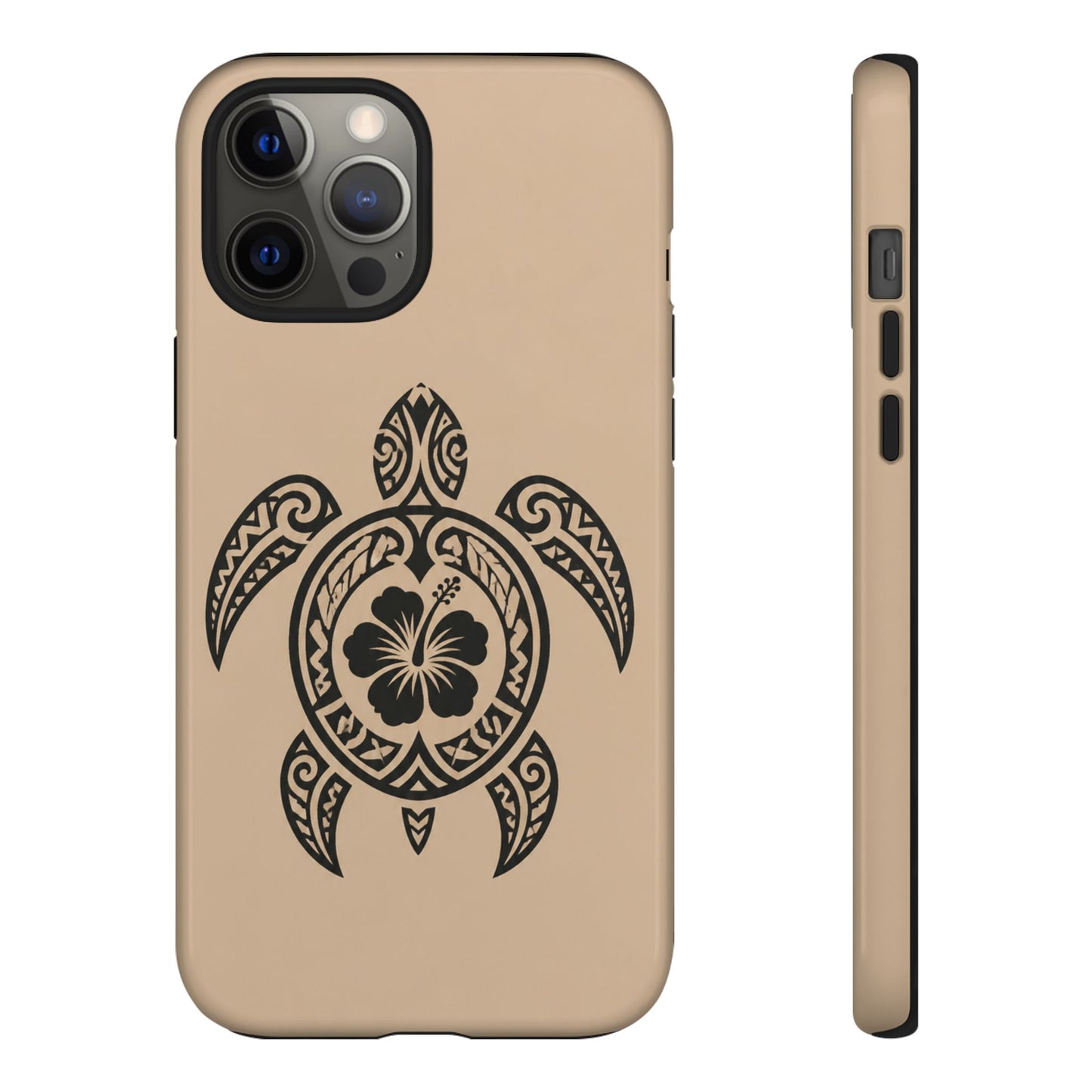Polynesian Turtle Phone Case | Hawaiian Beach Tough Cover